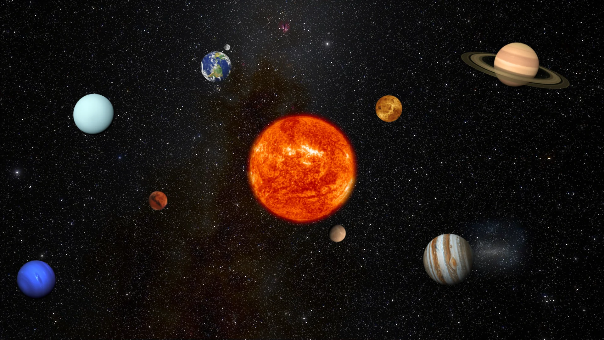 Solar System Image from the website